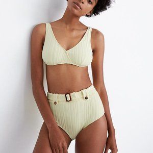 SOLID & STRIPED Annie ribbed bikini set